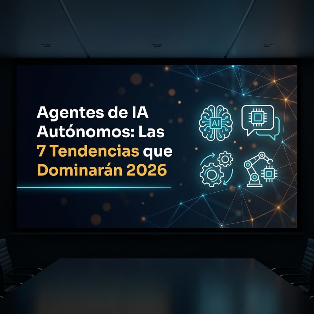 Agentes de IA Autónomos: Las 7 Tendencias que Dominarán 2026