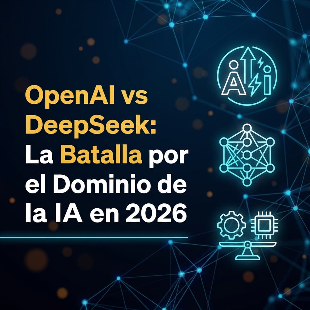 OpenAI vs DeepSeek: La Batalla por el Dominio de la IA en 2026